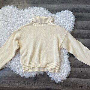 Pale Yellow Chunky Sweater